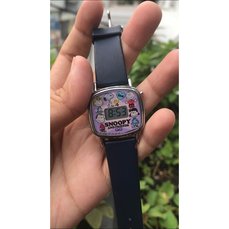 đồng hồ nữ mặt HOẠT HÌNH siêu dễ thương điện tử của Q&Q citizen