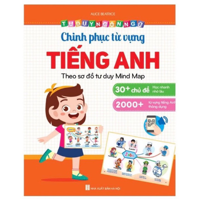 Sách - Chinh Phục Từ Vựng Tiếng Anh - Theo Sơ Đồ Tư Duy Mind Map