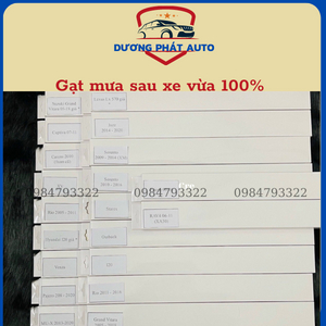 Lưỡi gạt mưa sau xe, gạt mưa kính hậu xe Hyundai kona- gạt mềm silicon, siêu sạch chuẩn form xe.
