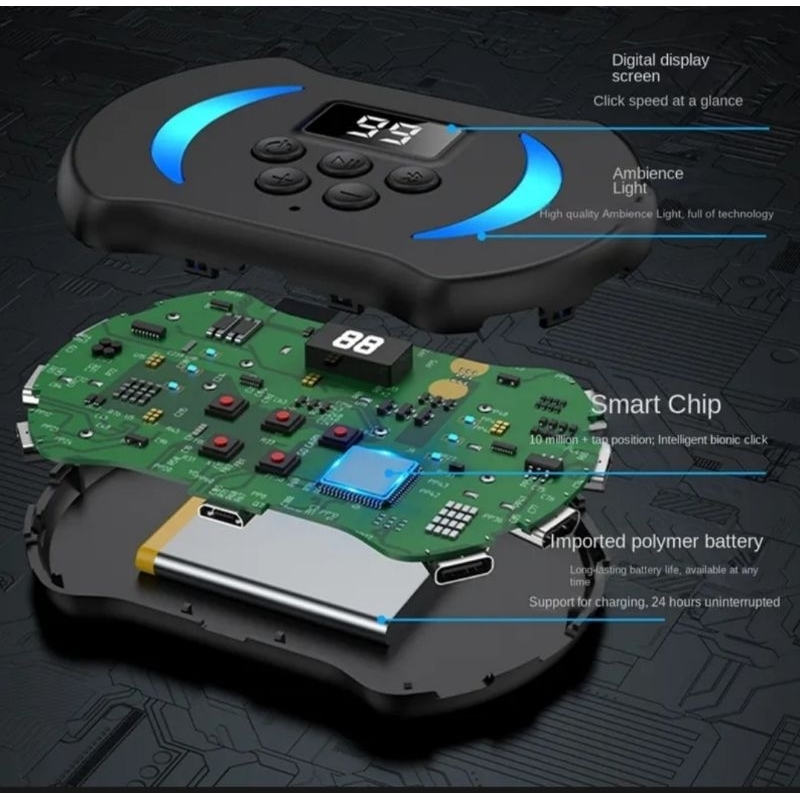 Nhặt xu tiktok, thả tim tăng tương tác, hỗ trợ live tream, tự động bấm màn hình, auto click, autotab, bấm nhiều màn hình