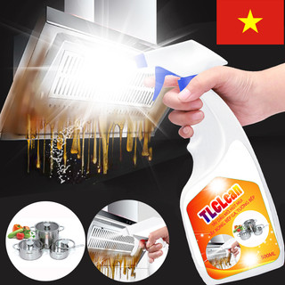 Xịt tẩy dầu mỡ máy hút mùi, tẩy dầu mỡ nhà bếp, mặt bếp, xoong nồi TLClean 500ml