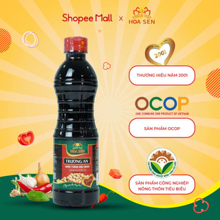 Nước tương trường an chai 500ml - combo 10 chai- tương việt hoa sen