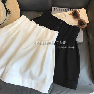 Quần đùi lưng chun nút trơn