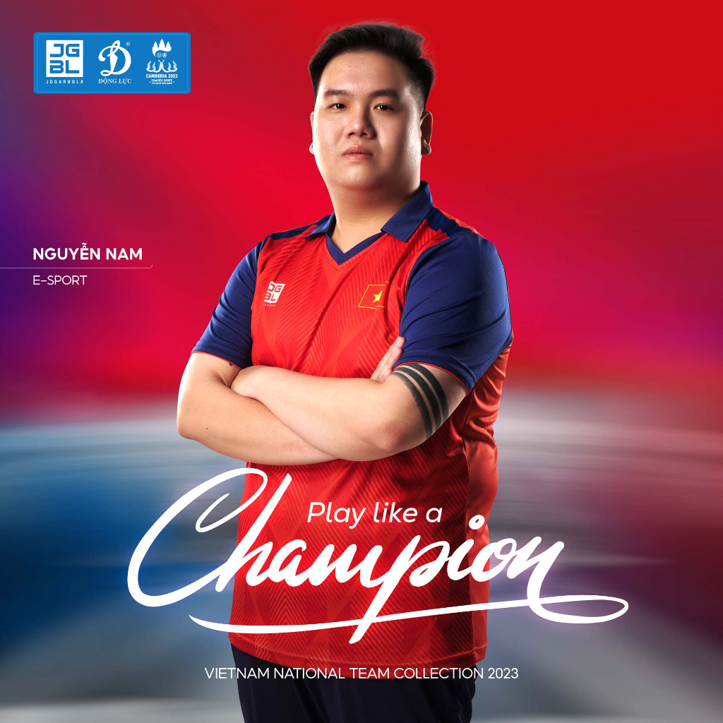 Áo polo đoàn thể thao Sea Games 32 MJ-AJ1021-03