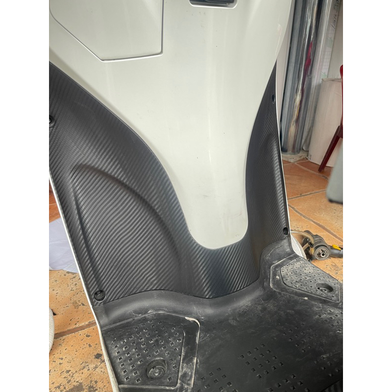 Decal màu đen các bon nhám cao cấp, Decal dán xe máy ô tô