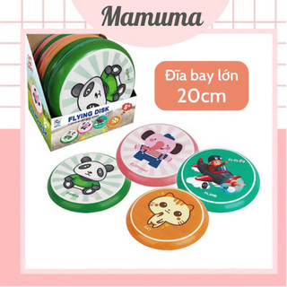 [Cỡ to] Đĩa ném mềm ngộ nghĩnh cho bé loại size lớn 20cm đồ chơi trẻ em thể thao vận động ngoài trời tăng chiều cao