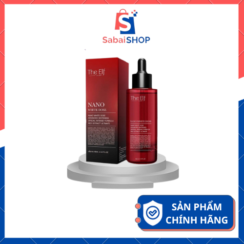 Serum truyền trắng giảm thâm The Elf Nano white dose Thái Lan