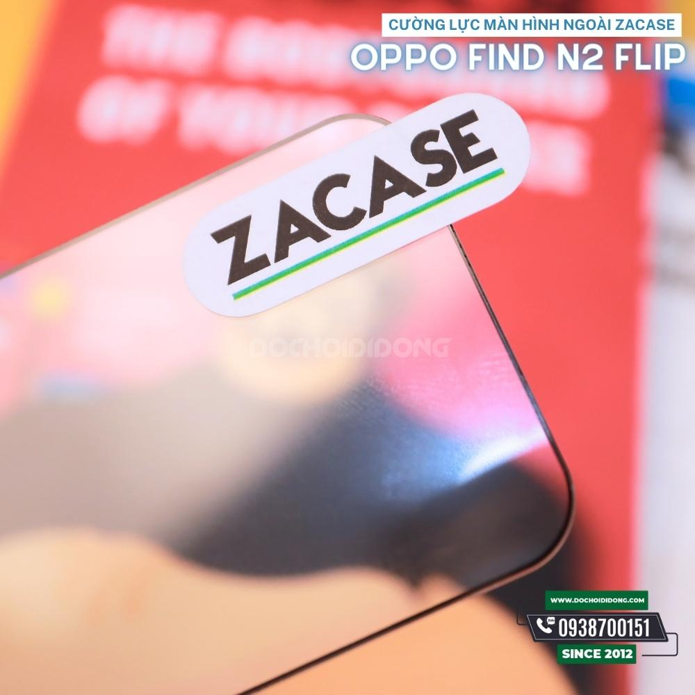 Miếng Dán Cường Lực Bảo Vệ Màn Hình Ngoài Oppo Find N2 Flip Zacase