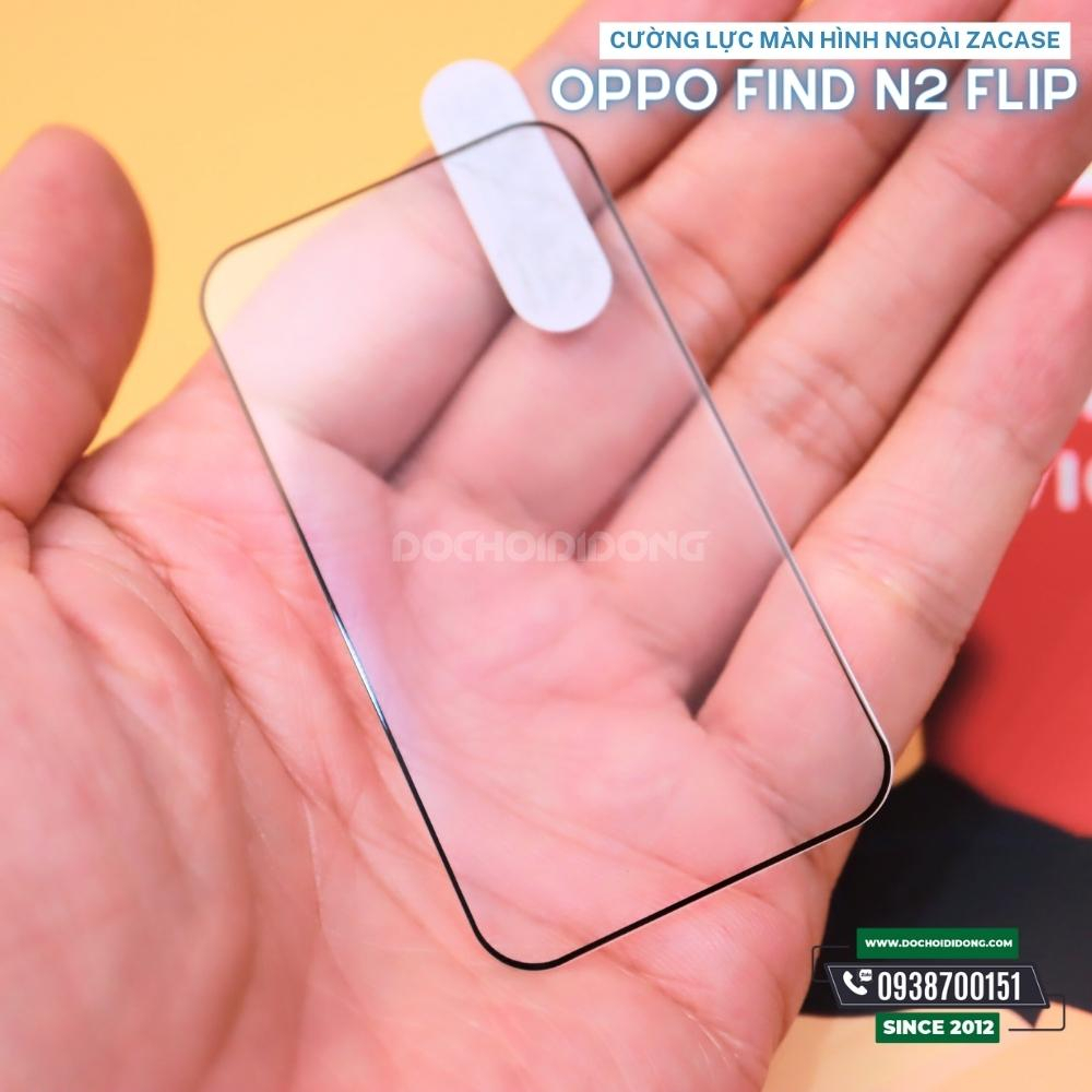 Miếng Dán Cường Lực Bảo Vệ Màn Hình Ngoài Oppo Find N2 Flip Zacase