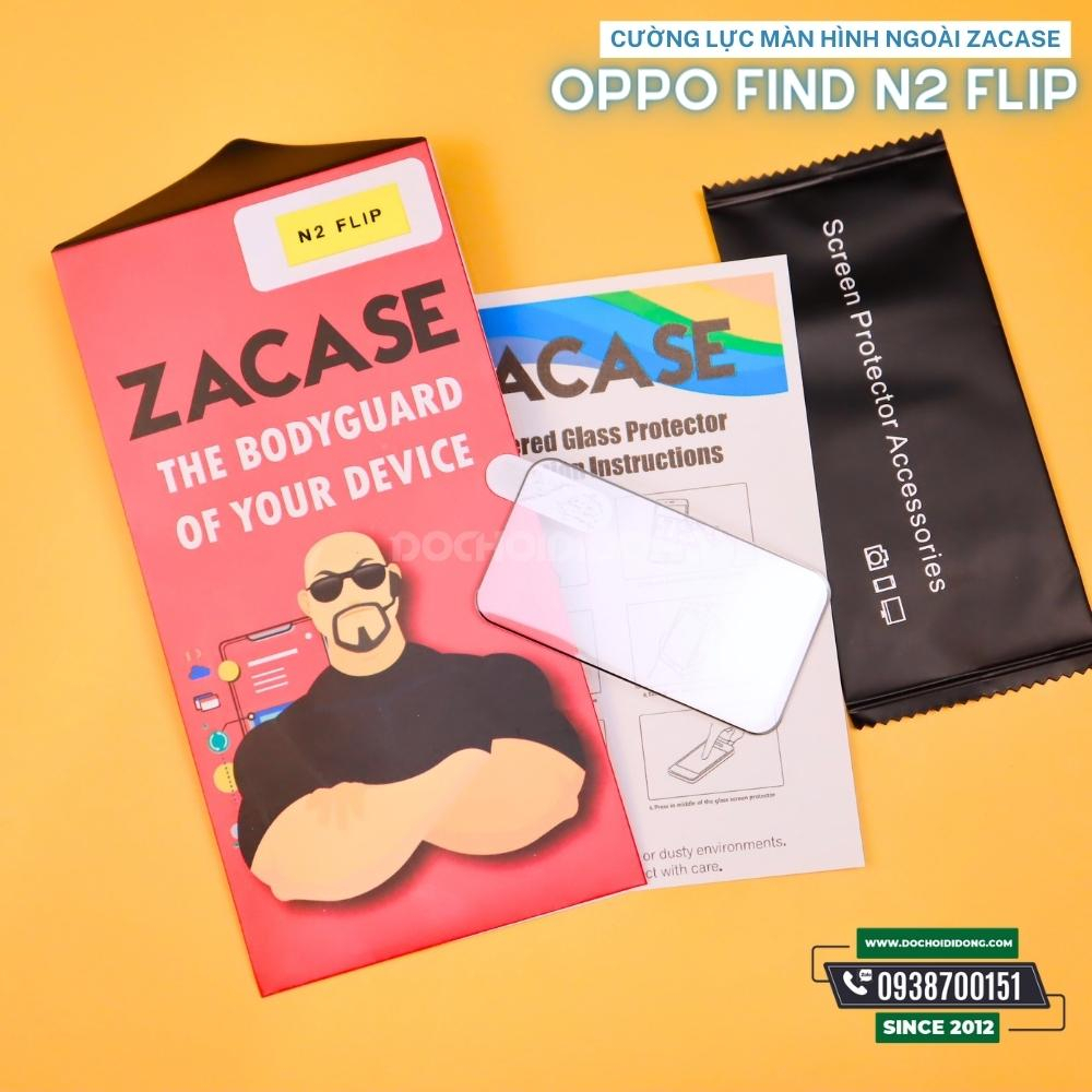 Miếng Dán Cường Lực Bảo Vệ Màn Hình Ngoài Oppo Find N2 Flip Zacase