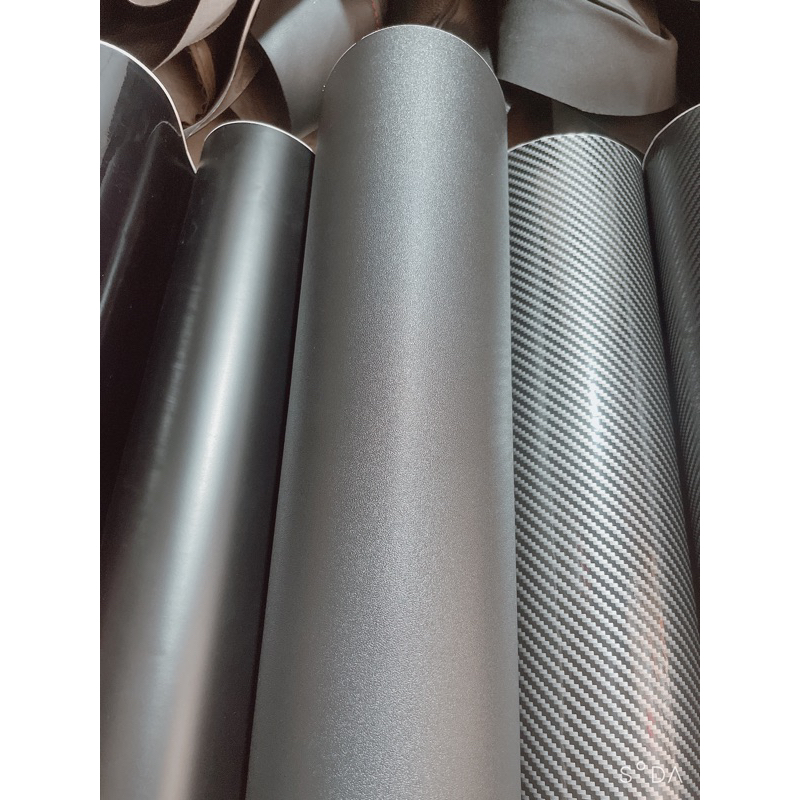 Decal màu đen nhám cao cấp, Decal dán xe máy ô tô