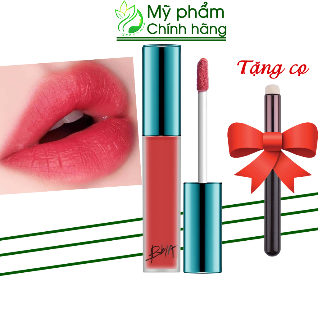 Son Bbia 01 Extra Pure: Màu Hồng Baby Son Kem Lì Bbia Last Velvet Lip Tint 5g [CHÍNH HÃNG]