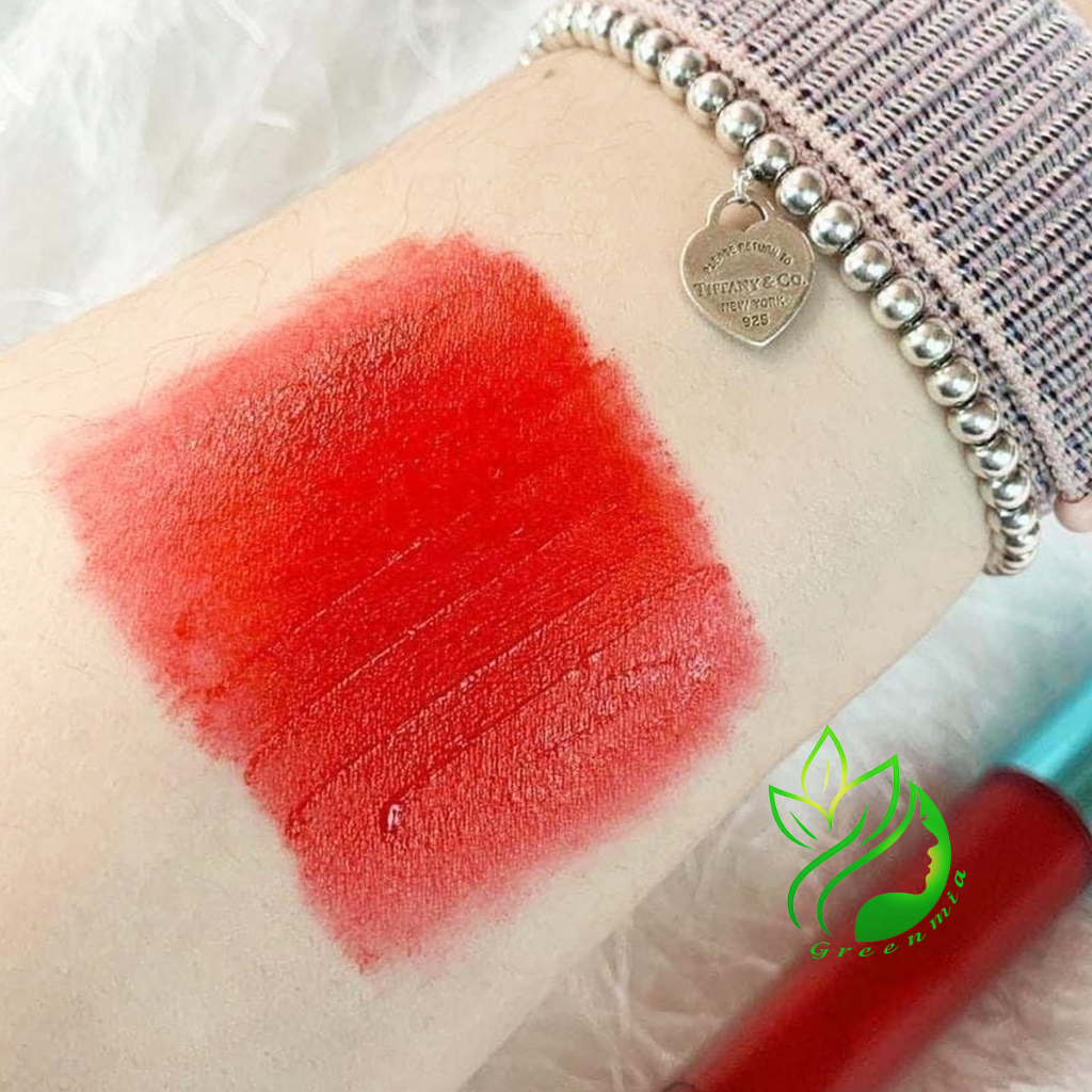 Son Bbia 02 Extra Bounce Đỏ Cam Son Kem Lì Bbia Last Velvet Lip Tint 5g