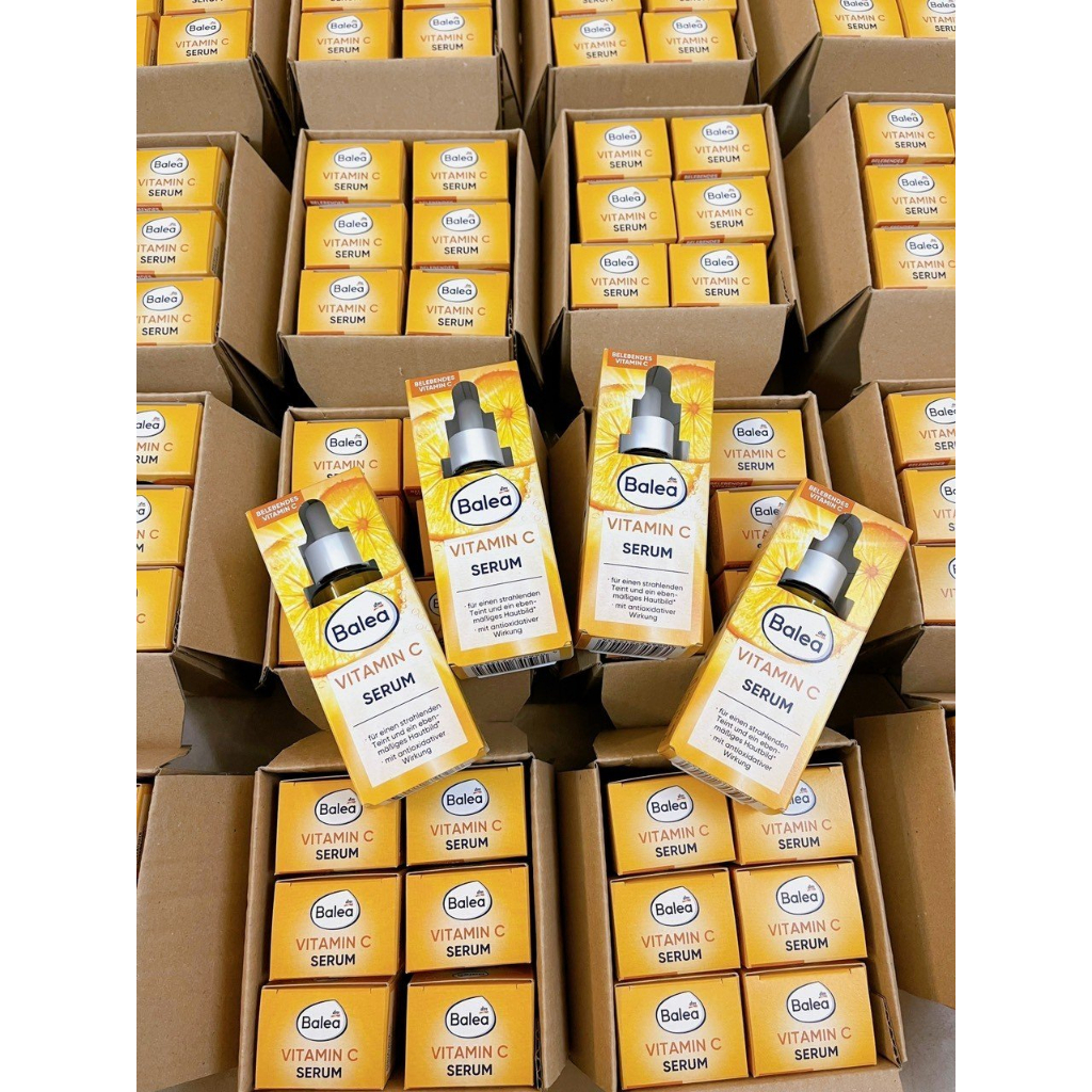 Serum Làm Trắng, Mờ Thâm Balea Vitamin C, 50ml, Hàng Đức