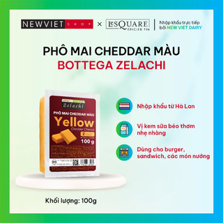 Phô mai Cheddar Màu Bottega Zelachi 100G