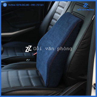 100% CAO SU NON - Gối Tựa Lưng Ghế Ô Tô, Văn Phòng Cỡ Lớn ZURI PILLOW GTL-06