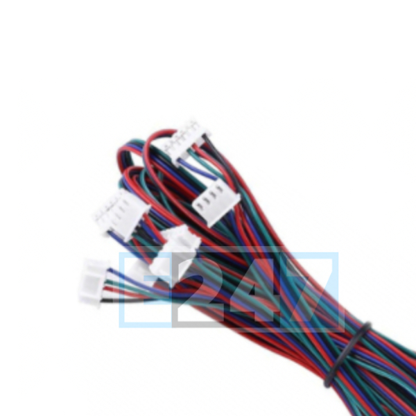 DÂY CÁP KẾT NỐI ĐỘNG CƠ BƯỚC 4PIN XH2.54 DÀI 50CM