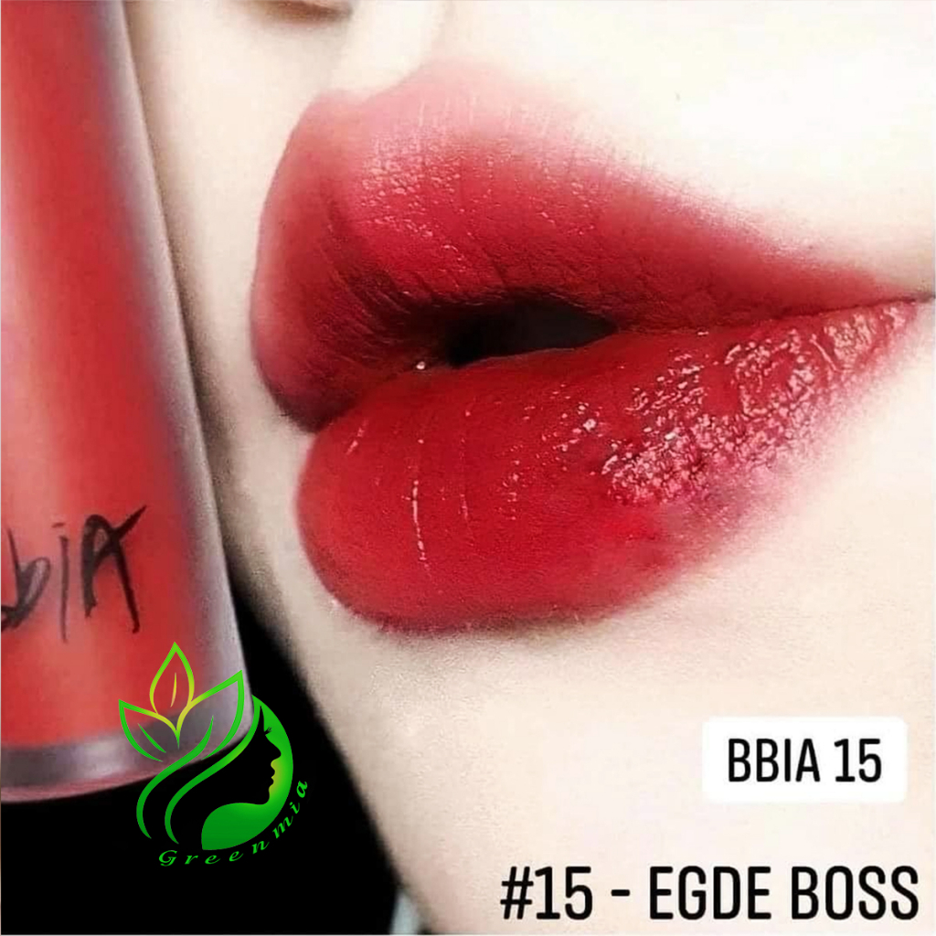 Son Bbia 15 Edge Boss Đỏ Mận Son Kem Lì Bbia Last Velvet Lip Tint 5g