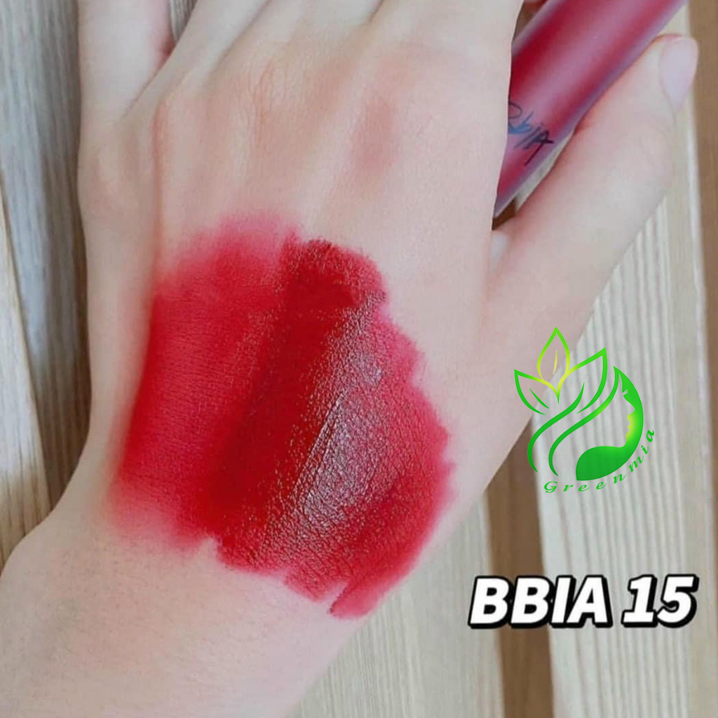 Son Bbia 15 Edge Boss Đỏ Mận Son Kem Lì Bbia Last Velvet Lip Tint 5g