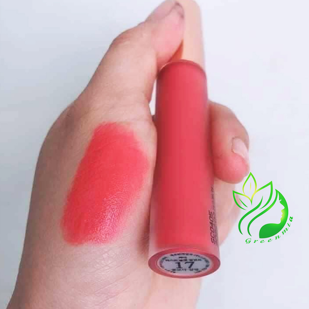Son Bbia 17 More Pleasant Hồng San Hô Son Kem Lì Bbia Last Velvet Lip Tint 5g