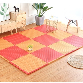 Thảm Xốp Ghép lót sàn 60x60 cm miếng dày 1cm tấm trải sàn cho bé vân gỗ gấp gọn xpe