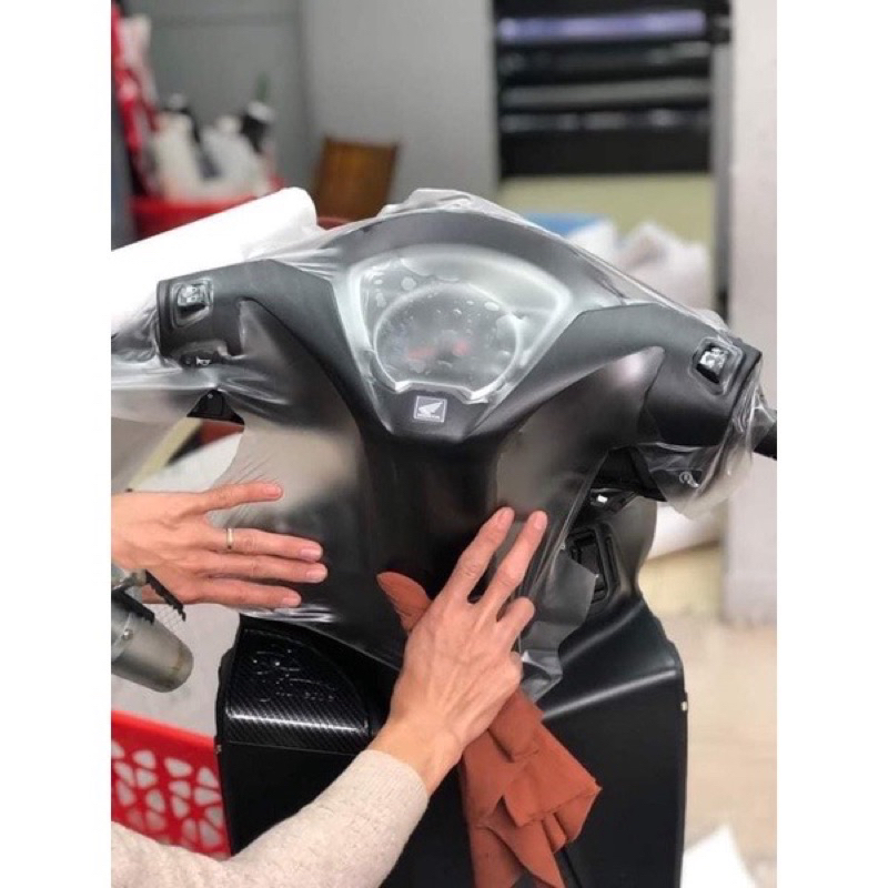 Decal ninong trong nhám cao cấp, Decal dán xe máy ô tô