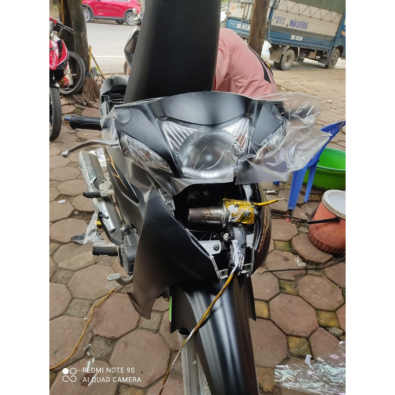 Decal ninong trong nhám cao cấp, Decal dán xe máy ô tô