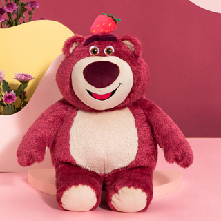 Gấu bông Miniso gấu dâu lotso Disney gấu lotso với hương vị dâu tây