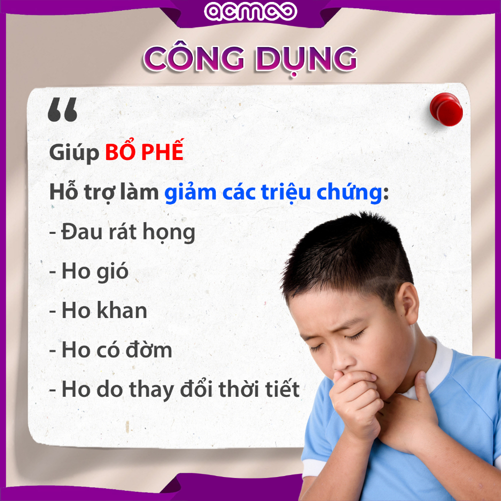 Siro ho An Phế giảm ho tiêu đờm cho trẻ và người lớn