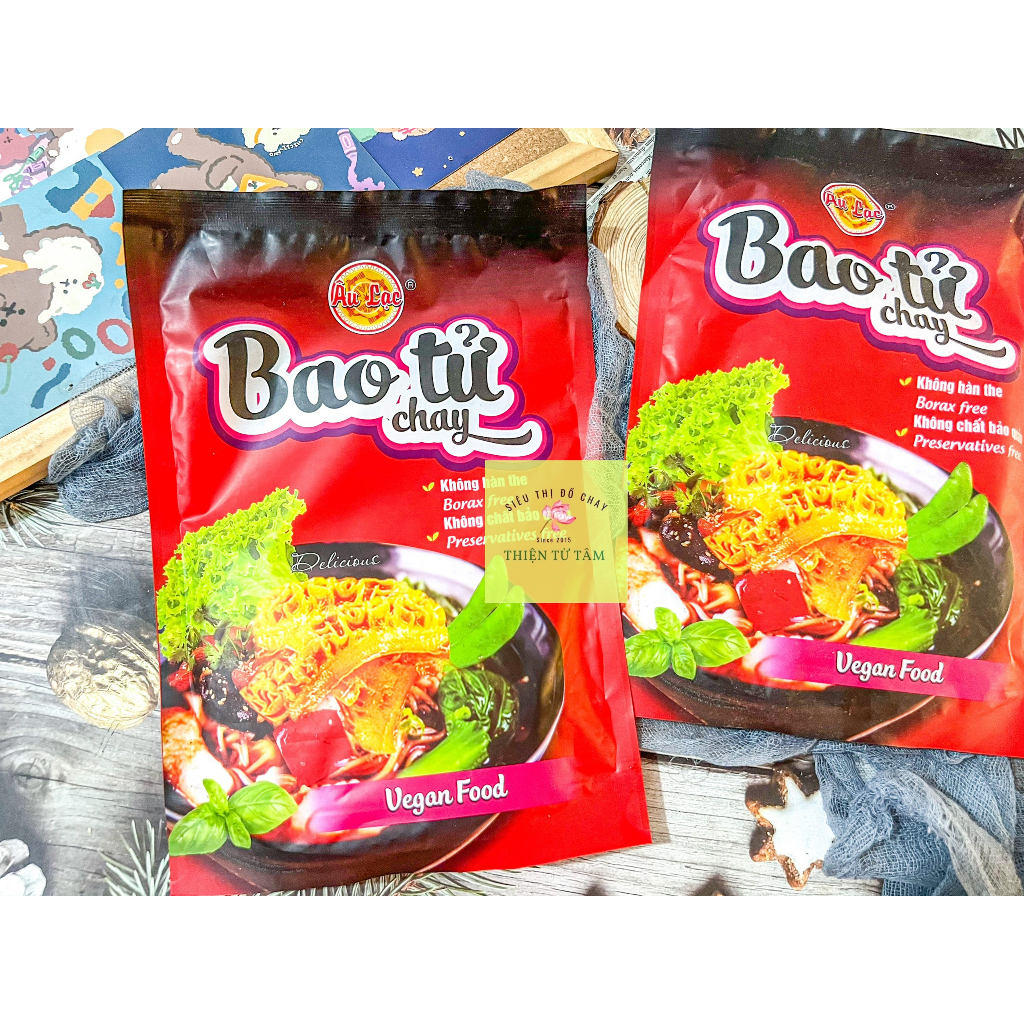 Bao Tử Chay Âu Lạc Dai Ngon Lạ Miệng Chuẩn Vị Chay Gói 225Gr