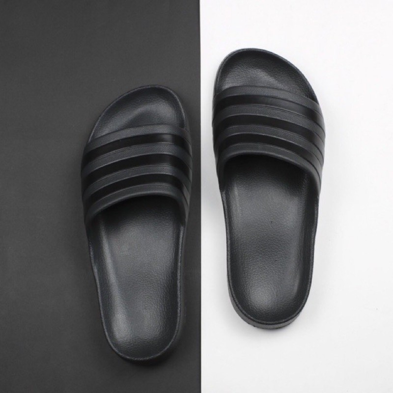 Dép Adidas đúc nguyên khối siêu nhẹ, dép unisex quai ngang đẹp dáng thể thao chống nước hàng mới full box