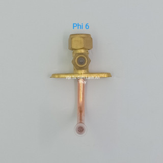 Van khóa gas cục nóng máy lạnh phi 6, 10, 12, 16, 19