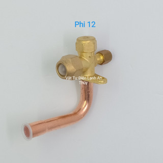 Van khóa gas cục nóng máy lạnh phi 6, 10, 12, 16, 19