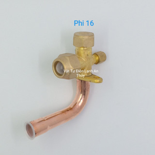 Van khóa gas cục nóng máy lạnh phi 6, 10, 12, 16, 19