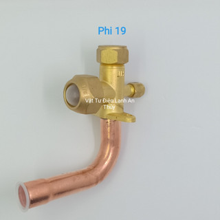 Van khóa gas cục nóng máy lạnh phi 6, 10, 12, 16, 19
