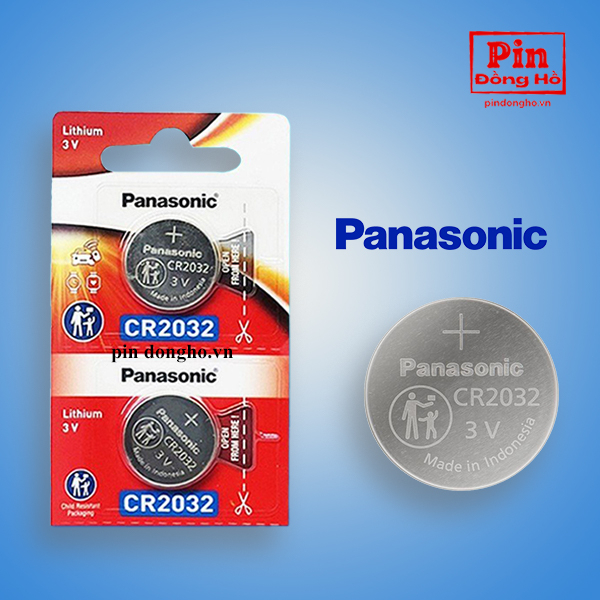 [Giao Hỏa Tốc 2H] Pin nút áo CR2032 cao cấp Panasonic lithium 3V