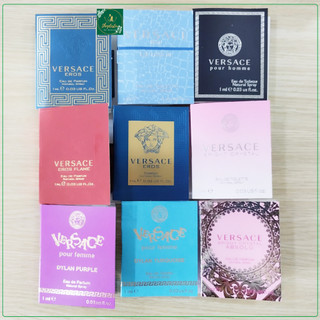 Mẫu thử Vial Nước hoa Versace các mùi