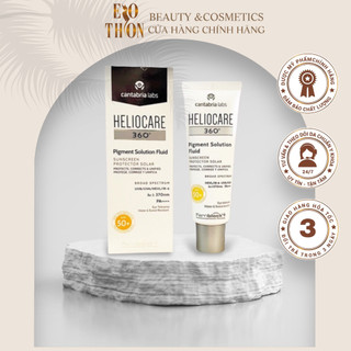 Kem chống nắng Heliocare 360 Pigment Solution Fluid 50ml giảm đốm nâu - Helio Care