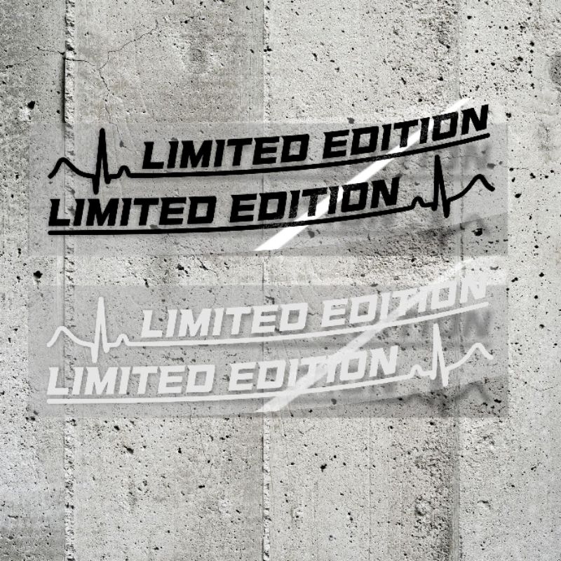 DECAL TEMLIMITED EDITION TRANG TRÍ DÁN XE MÁY HONDA-YAMAHA PHONG CÁCH