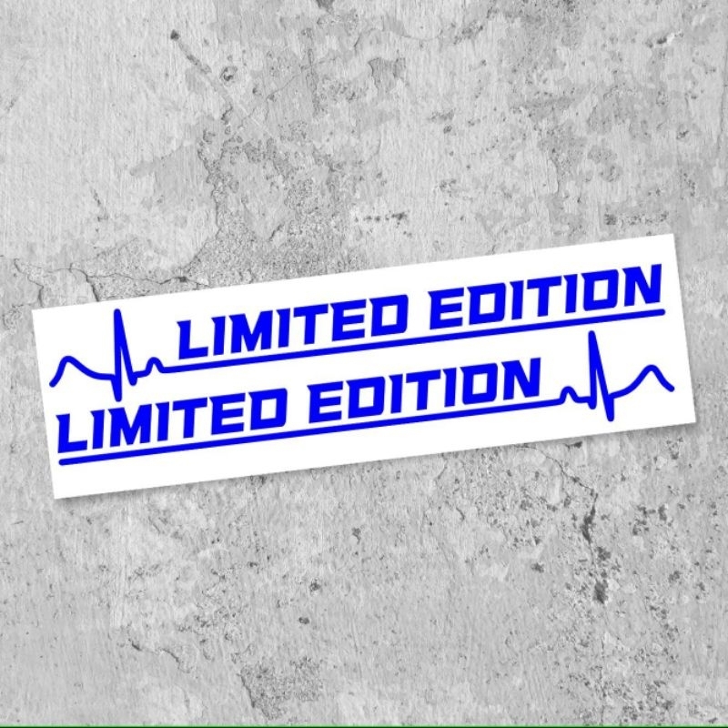 DECAL TEMLIMITED EDITION TRANG TRÍ DÁN XE MÁY HONDA-YAMAHA PHONG CÁCH