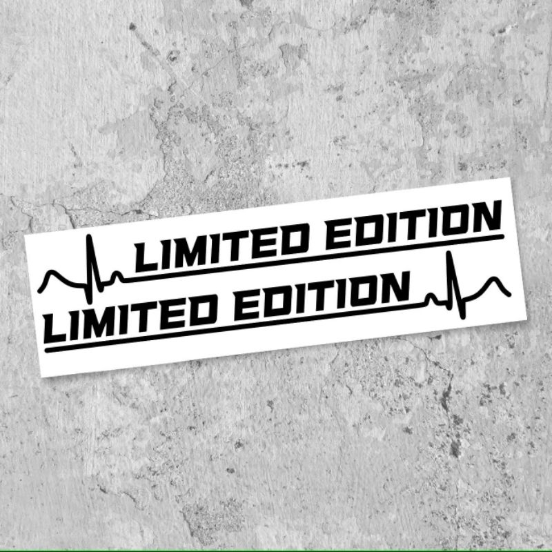 DECAL TEMLIMITED EDITION TRANG TRÍ DÁN XE MÁY HONDA-YAMAHA PHONG CÁCH