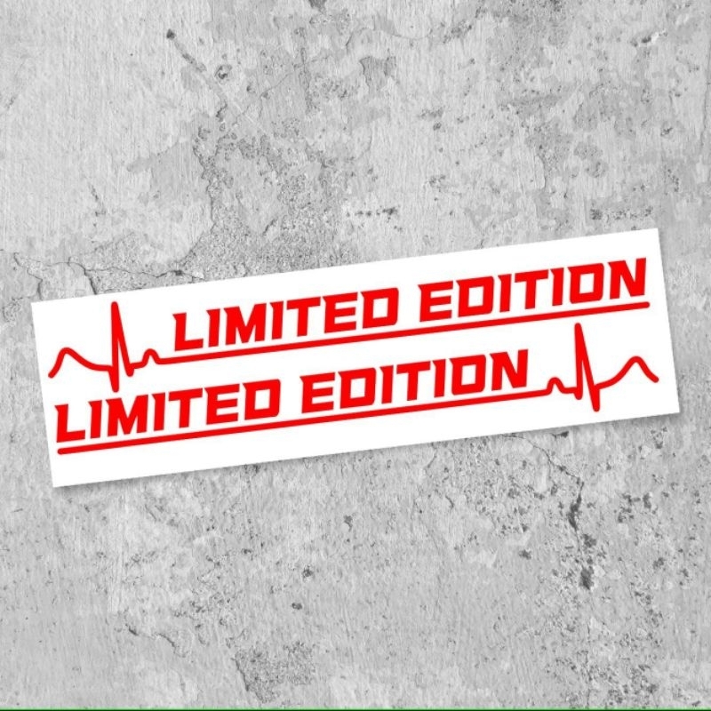 DECAL TEMLIMITED EDITION TRANG TRÍ DÁN XE MÁY HONDA-YAMAHA PHONG CÁCH