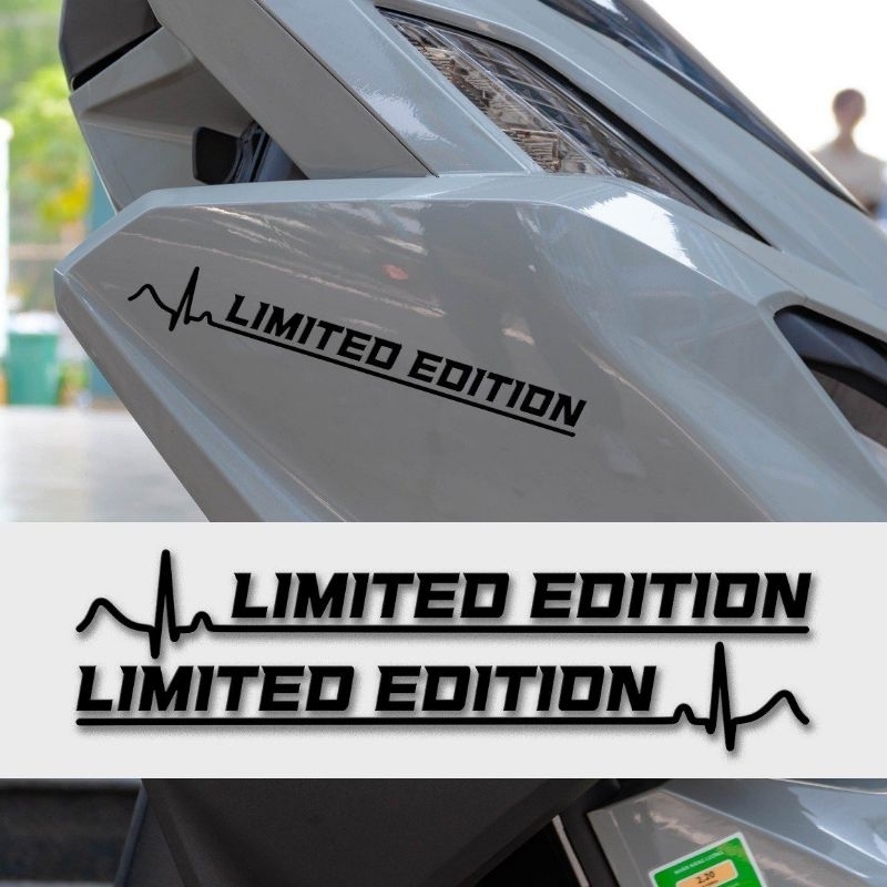 DECAL TEMLIMITED EDITION TRANG TRÍ DÁN XE MÁY HONDA-YAMAHA PHONG CÁCH