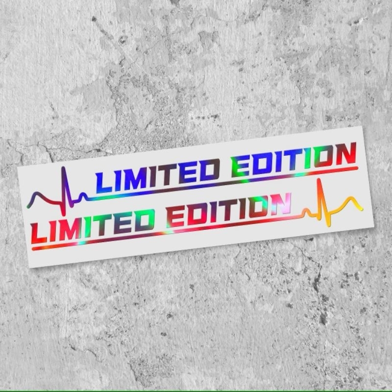 DECAL TEMLIMITED EDITION TRANG TRÍ DÁN XE MÁY HONDA-YAMAHA PHONG CÁCH