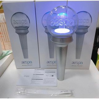 Đèn cổ vũ - Lightstick aespa Kpop chính hãng có card