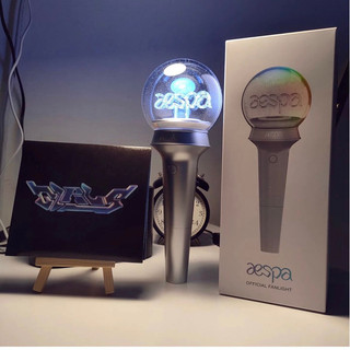 Đèn cổ vũ - Lightstick aespa Kpop chính hãng có card