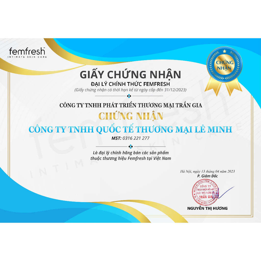 Xịt Thơm Mát Vùng Kín Cao Cấp Femfresh 125ml