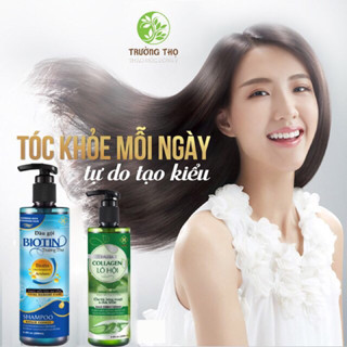 Dầu gội biotin Sinori dưỡng tóc từ gốc, giúp tóc suôn mượt giảm gãy rụng 200ml