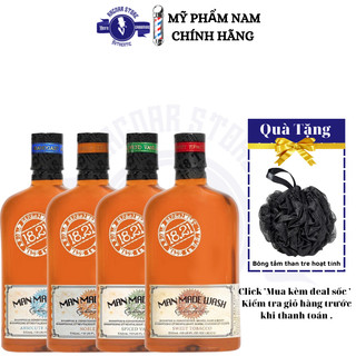 Sữa tắm ,dầu gội xả 18.21 man made wash 3 in 1 532ml