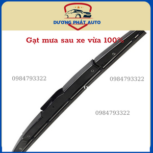 Lưỡi gạt mưa sau xe, gạt mưa kính hậu xe Chevolet Trailblazer- gạt mềm silicon, siêu sạch chuẩn form xe.
